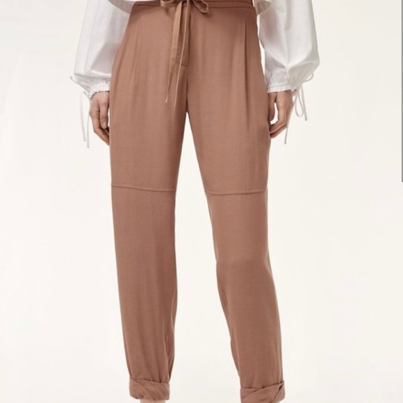 Aritzia Pants - Aritzia Wilfred Nutmeg Marais Pants Size XS